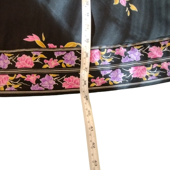 Women's Apt 9 Sleeveless Black, Pink, Purple & Gold floral dress Size Large - Picture 10 of 10
